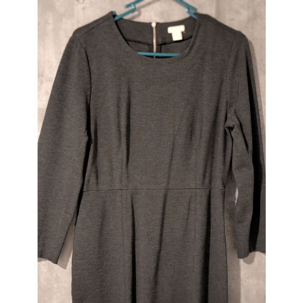 Women's J. Crew Dress Size 4 Gray - Picture 2 of 6